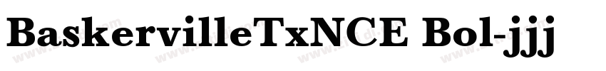 BaskervilleTxNCE Bol字体转换